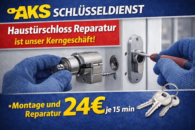 Haustürschloss Reparatur ist unser Kerngeschäft in Hehn!