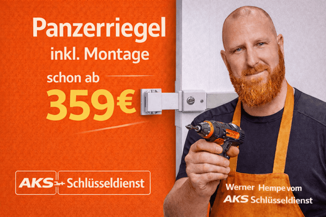 Panzerriegel inkl. Montage in Herten schon ab 359 Euro!